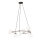 Candeeiro suspenso AZURA 6xE14/10W/230V preto/branco