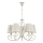 Candeeiro suspenso BALI 5xE14/10W/230V creme