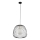 Candeeiro suspenso BELL 1xG9/12W/230V diâmetro 33 cm preto/dourado