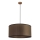 Candeeiro suspenso BENITA 1xE27/40W/230V castanho/carvalho
