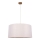 Candeeiro suspenso BENITA 1xE27/40W/230V creme/carvalho