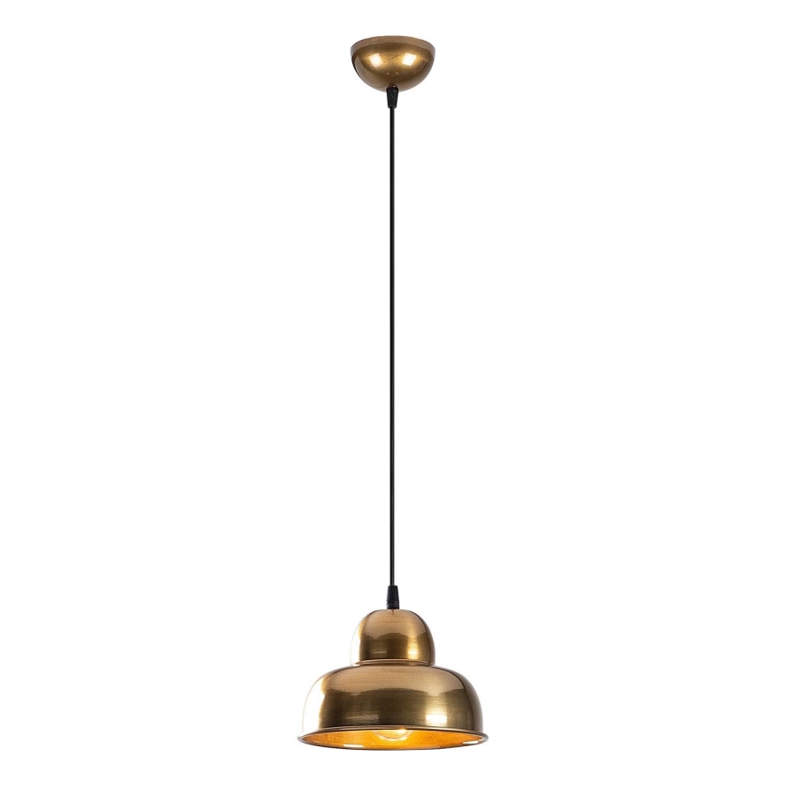 Candeeiro suspenso BERCESTE 1xE27/40W/230V dourado