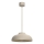 Candeeiro suspenso BILBAO 1xE27/15W/230V diâmetro 40 cm bege