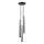 Candeeiro suspenso BLISS 3xG9/8W/230V preto
