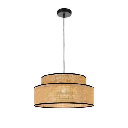 Candeeiro suspenso BOHO 1xE27/60W/230V bege