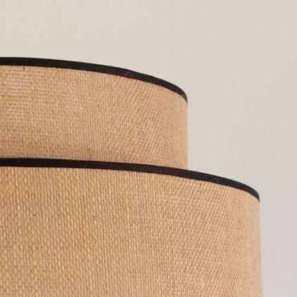 Candeeiro suspenso BOHO 1xE27/60W/230V bege