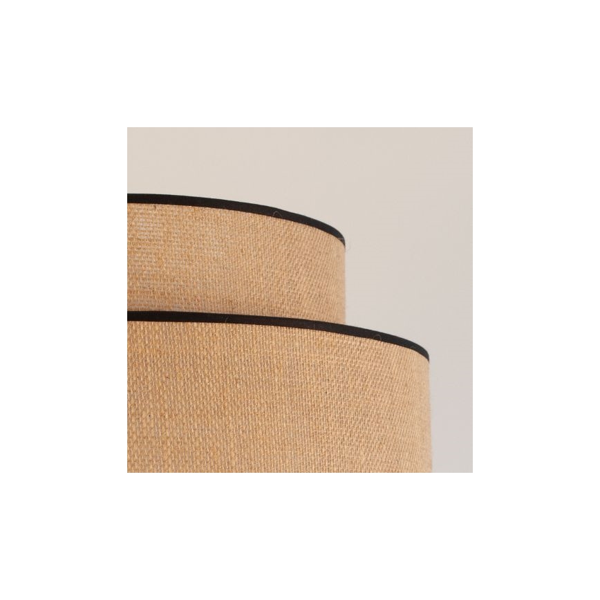 Candeeiro suspenso BOHO 1xE27/60W/230V bege