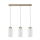 Candeeiro suspenso BOSCO 3xE27/60W/230V Bétula