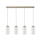 Candeeiro suspenso BOSCO 4xE27/60W/230V Bétula