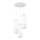 Candeeiro suspenso BRINA 3xG9/8W/230V branco