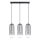 Candeeiro suspenso BRINA 3xG9/8W/230V preto