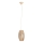 Candeeiro suspenso BURI 1xE27/15W/230V bege