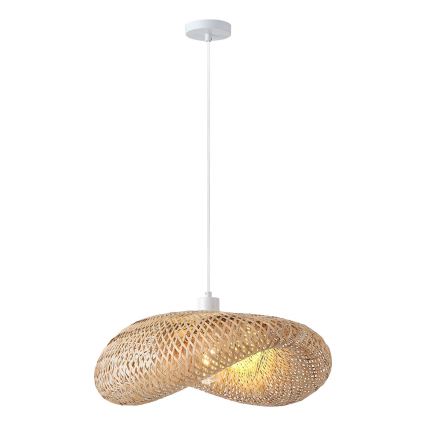 Candeeiro suspenso CALYPSO 1xE27/15W/230V bambu