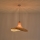 Candeeiro suspenso CALYPSO 1xE27/40W/230V bambu