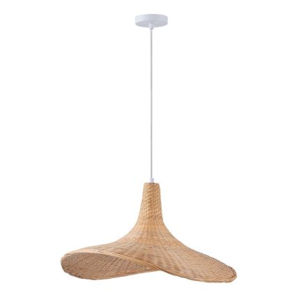 Candeeiro suspenso CALYPSO 1xE27/40W/230V bambu
