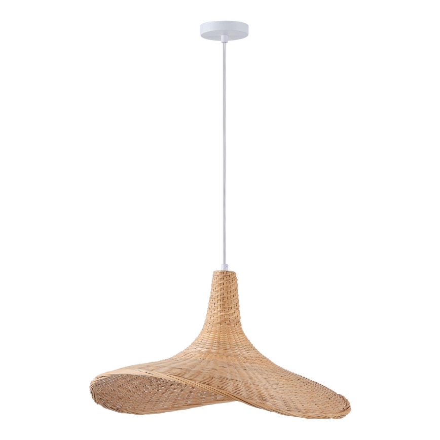 Candeeiro suspenso CALYPSO 1xE27/40W/230V bambu