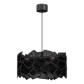 Candeeiro suspenso CAMO 3xE27/15W/230V preto