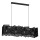 Candeeiro suspenso CAMO 4xE27/15W/230V preto