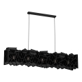Candeeiro suspenso CAMO 5xE27/15W/230V preto