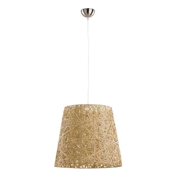 Candeeiro suspenso CANNUCIA 1xE27/15W/230V bege