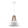 Candeeiro suspenso CASCO 1xE27/60W/230V diâmetro 30 cm Bétula