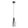 Candeeiro suspenso CELIA 1xE27/60W/230V preto