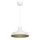 Candeeiro suspenso CLASS 1xE27/15W/230V branco