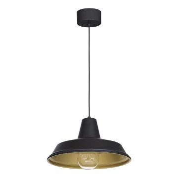 Candeeiro suspenso CLASS 1xE27/15W/230V preto