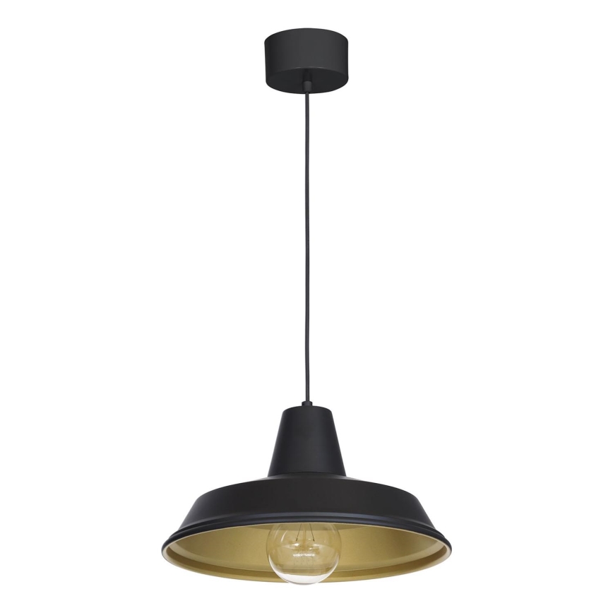 Candeeiro suspenso CLASS 1xE27/15W/230V preto