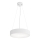 Candeeiro suspenso CLEO 3xE27/24W/230V diâmetro 40 cm branco