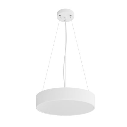 Candeeiro suspenso CLEO 3xE27/24W/230V diâmetro 40 cm branco
