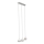 Candeeiro suspenso COLM 3xGU10/30W/230V branco