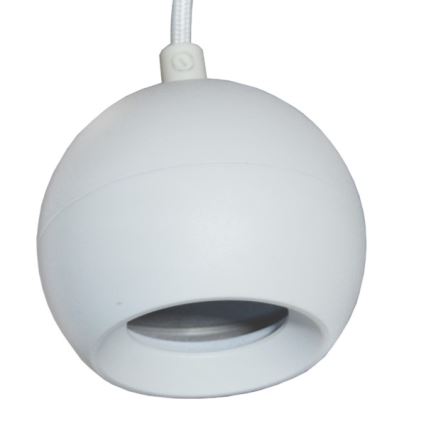 Candeeiro suspenso COLM 3xGU10/30W/230V branco