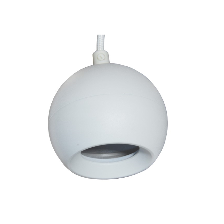 Candeeiro suspenso COLM 3xGU10/30W/230V branco