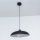 Candeeiro suspenso com cabo ECLIPSE 1xE27/15W/230V preto/branco