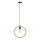 Candeeiro suspenso com cabo KOLO 1xE27/40W/230V bege/preto