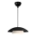 Candeeiro suspenso com cabo MOONLIGH 1xE27/40W/230V preto