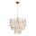 Candeeiro suspenso com cabo RIMINI 1xE27/40W/230V cor creme