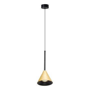 Candeeiro suspenso CONE 1xGU10/10W/230V dourado/preto