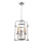 Candeeiro suspenso CONSTANTINE 3xE27/60W/230V cromado mate