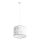 Candeeiro suspenso de criança FAIRY 1xE27/15W/230V diâmetro 40 cm fada
