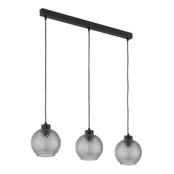 Candeeiro suspenso DEVON 3xE27/15W/230V