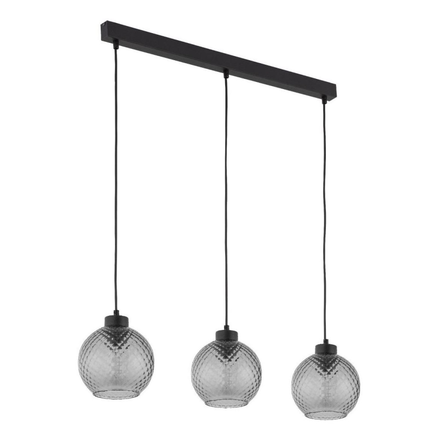 Candeeiro suspenso DEVON 3xE27/15W/230V