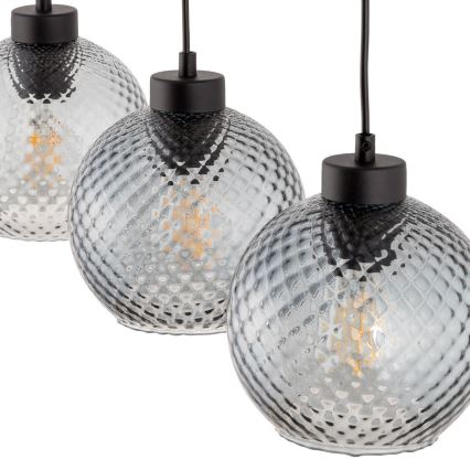 Candeeiro suspenso DEVON 3xE27/15W/230V