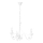 Candeeiro suspenso DONATO 3xE14/40W/230V branco