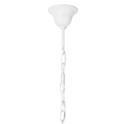 Candeeiro suspenso DONATO 5xE14/40W/230V branco
