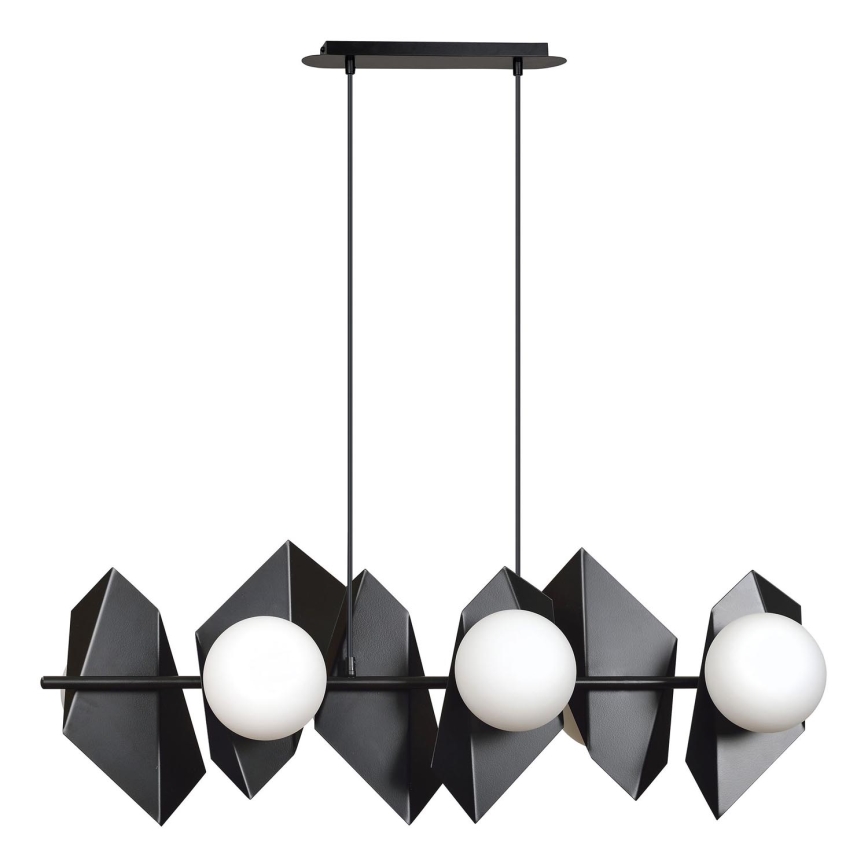 Candeeiro suspenso DRIFTON 6xE14/10W/230V preto