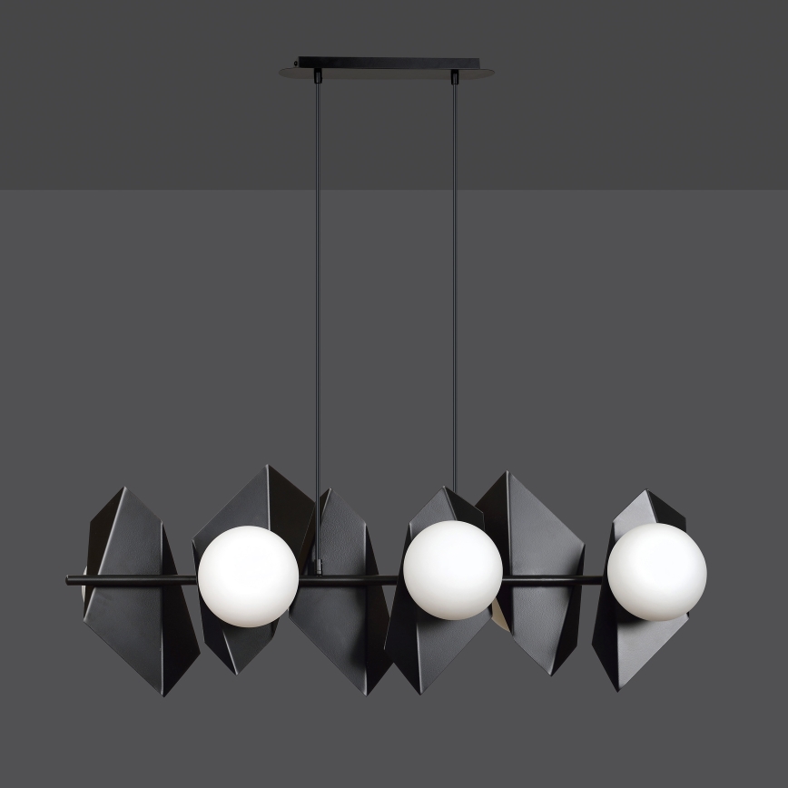 Candeeiro suspenso DRIFTON 6xE14/10W/230V preto