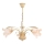 Candeeiro suspenso DUCATTI 3xE14/10W/230V dourado