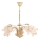 Candeeiro suspenso DUCATTI 5xE14/10W/230V dourado